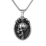 color: Demon Skull + Stainless Steel Chain