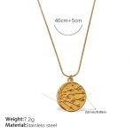 color: XL542G Gold Necklace
