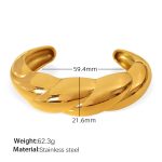 color: SZ197G Gold Bangle
