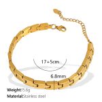 color: SL138G Gold Bracelet
