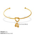 color: SZ347G-PJ431G7 Leo Gold Solid Pendant