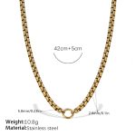 color: XL599G Gold Necklace
