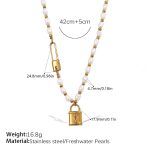 color: XL781WEG Freshwater Pearl Necklace