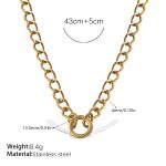 color: XL662G Gold Necklace
