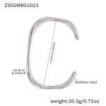 color: Z502-Steel Color Bangle