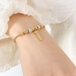 color: E414-Gold Bracelet -I