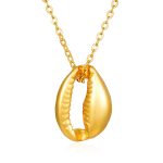 color: Shell Necklace Gold 1 PC MS-544