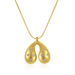 color: Drop Necklace Gold -3