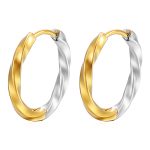 color: Twisted Wire Two-tone Gold MS-424