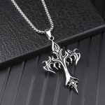 color: Flame + Stainless Steel Chain