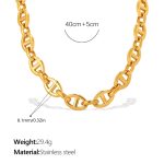 color: XL869G Gold Necklace