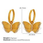 color: EH431 Gold Earrings