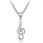 color: Silver + Stainless Steel Chain