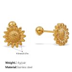 color: EH1201G Piercing Stud Earrings