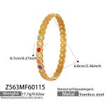 color: Z563-Gold Bangle
