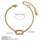 color: SL305G Gold Bracelet