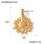 color: D93-Gold Pendant
