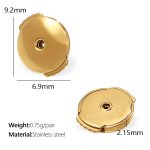 color: PJ170G Functional Spring Gold Ear Backs