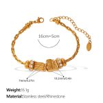 color: SL446G8 Multi-element Bracelet