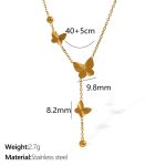 color: XL314 Gold Necklace