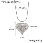 color: TXP044-Steel Color Necklace