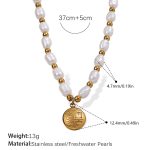 color: XL767WEG Freshwater Pearl Necklace