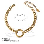 color: SL244G Gold Bracelet