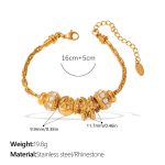 color: SL446G5 Multi-element Bracelet