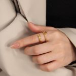 color: A075-Gold Ring / size: US 6