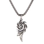color: Spiral + Stainless Steel Chain