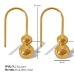 color: EH197 Gold Earrings