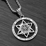color: Round Enamel + Stainless Steel Chain
