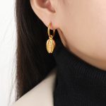 color: F534-Gold Earrings