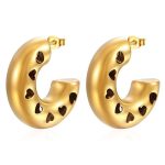 color: MS-221 Earrings Gold