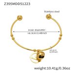 color: Z395-Gold Bangle