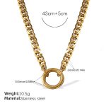 color: XL647G Gold Necklace