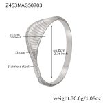 color: Z453-Steel Color Zircon Bangle
