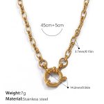 color: XL734G Gold Necklace