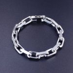 color: Edge Chain 8mm Square Buckle / size: 18cm Bracelet