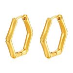 color: Bamboo Joint Ear Cuff Gold MS-589