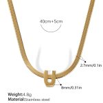 color: XL459GU Gold Necklace