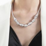 color: P1774-Steel Color Necklace -47+5cm
