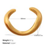 color: SZ320G Gold Bangle