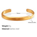 color: SZ236G Gold Bangle