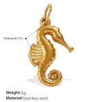 color: PJ914GL Large Gold Pendant