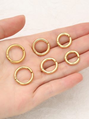 Same Style Hip Hop N Stainless Steel Non-Piercing Ear Clip Simple Men's Ear Clip