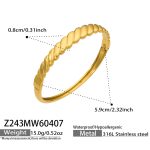 color: Z243-Gold Bangle