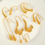 French Style Unique Design Earrings Unique Ear Hooks Imitation Pearl Earrings Drop-Shaped Long Jewelry Women