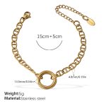 color: SL241G Gold Bracelet