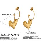 color: F044-Gold Earrings